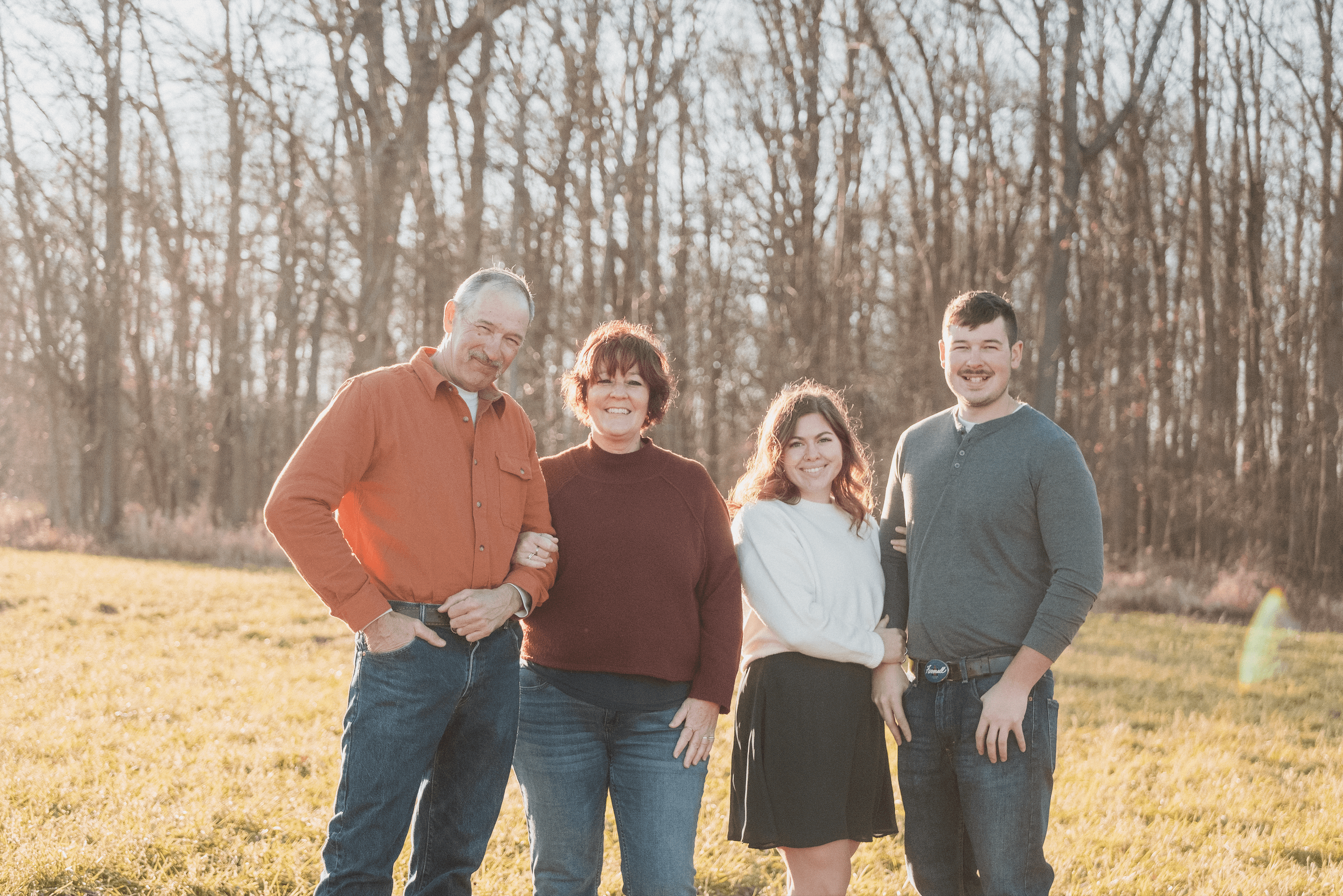 bell feed company family picture