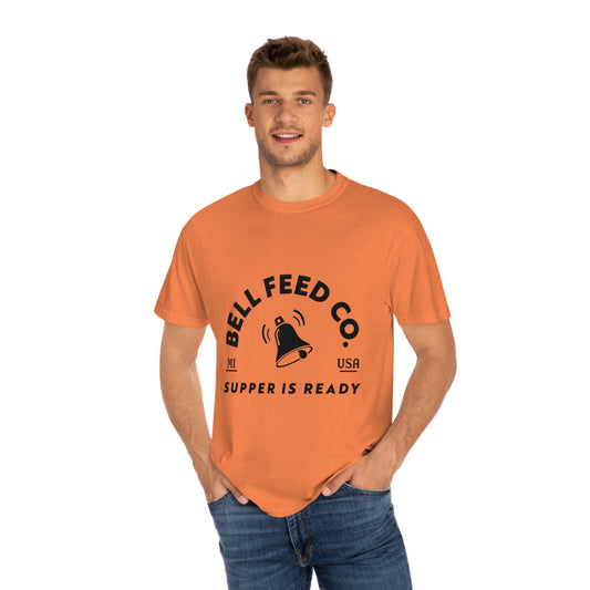 Bell Feed Co. Unisex Garment-Dyed T-shirt