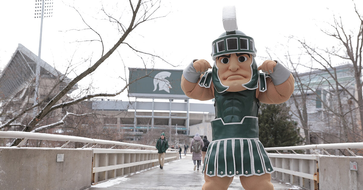 michigan state university spartan mascot 