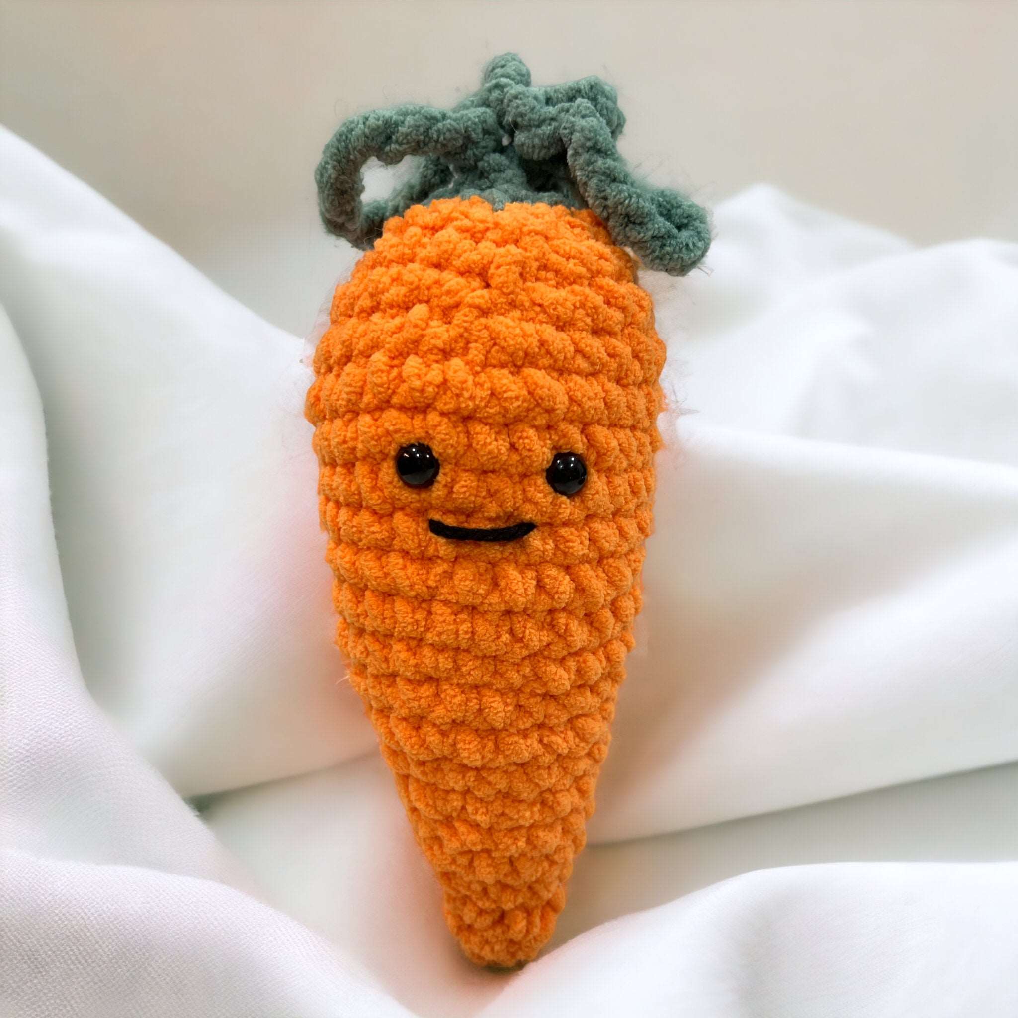 Carl the Carrot Amigurumi Plush Toy