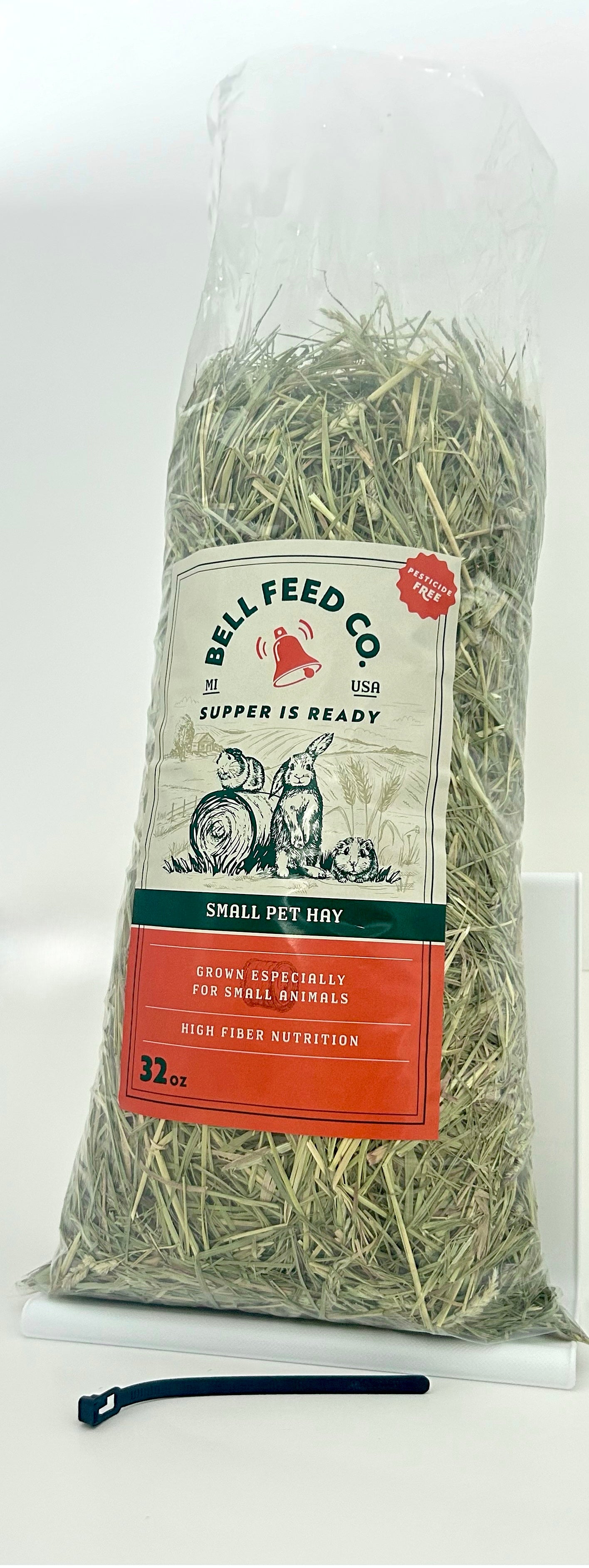Bell Feed Company Small Pet Hay front view