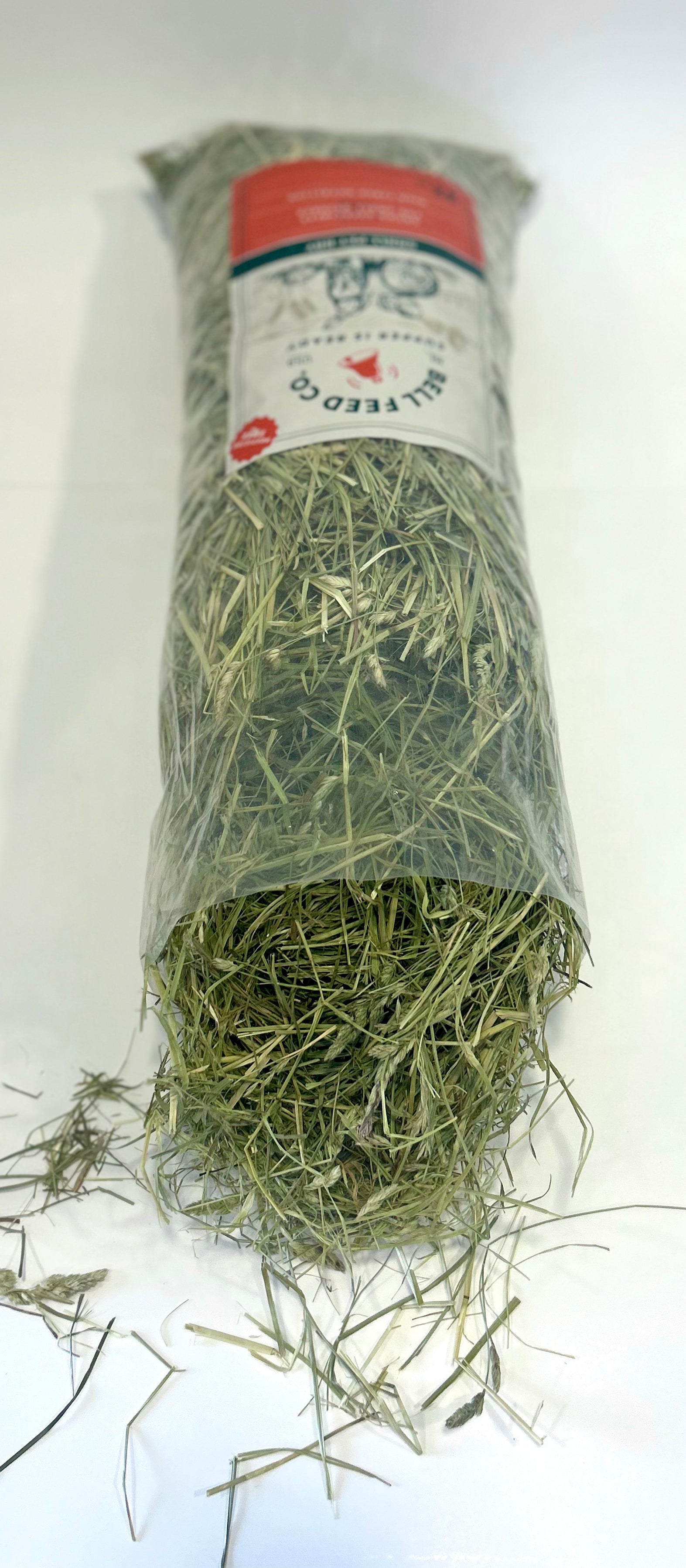 Bell Feed Company Small Pet Hay top open view